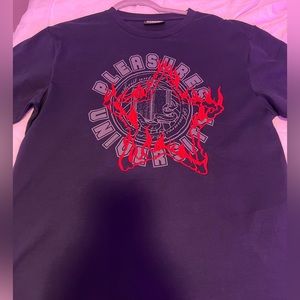 Pleasures Shirt - Navy Blue Color - Small